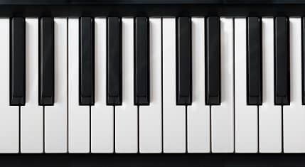 piano key groupings