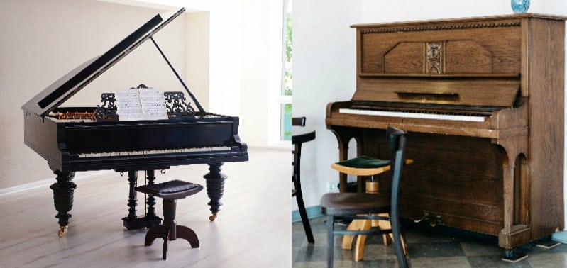 Upright Piano Vs Grand Piano